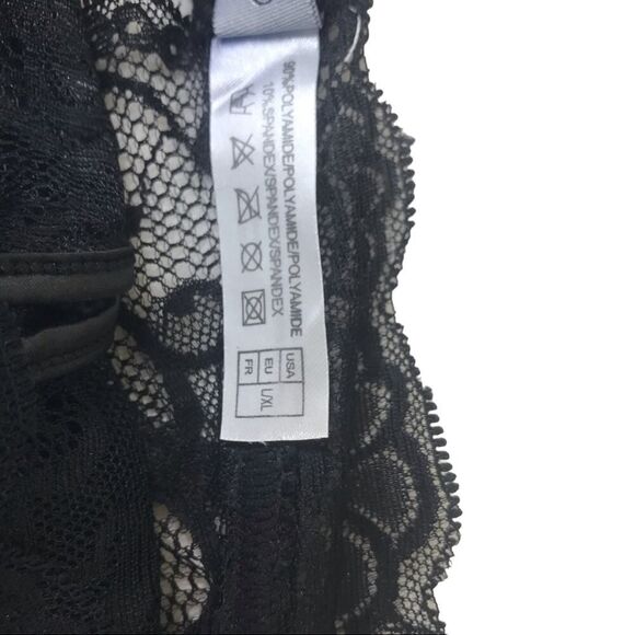 New Oh La La Cheri Bralette Suspenders Gstring Set Size L/XL - Picture 7 of 11